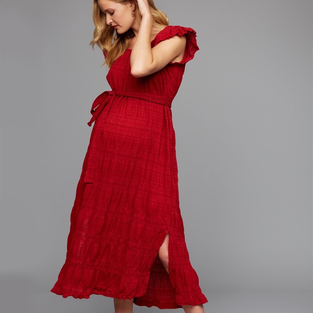 Odin + Ivy maternity maxi dress NWOT
